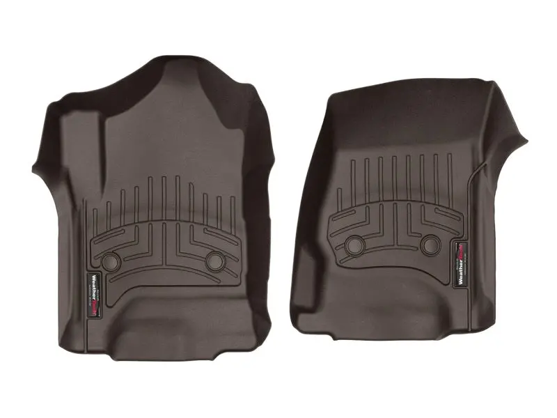 Weathertech 14-18 Chevrolet Silverado 1500 Front Floorliner - Cocoa 1