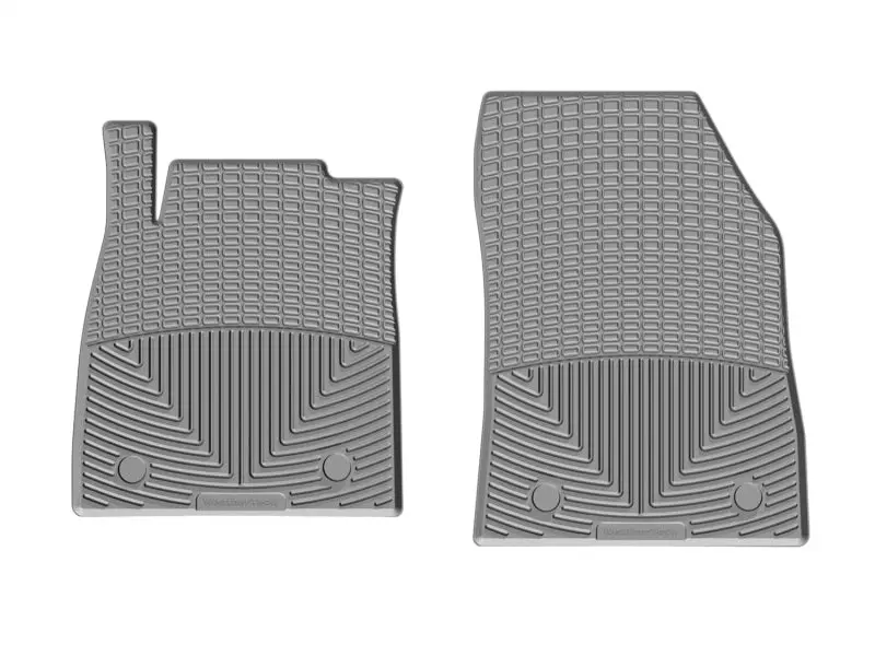 Weathertech 14+ Chevrolet Impala Front Rubber Mats - Grey 1