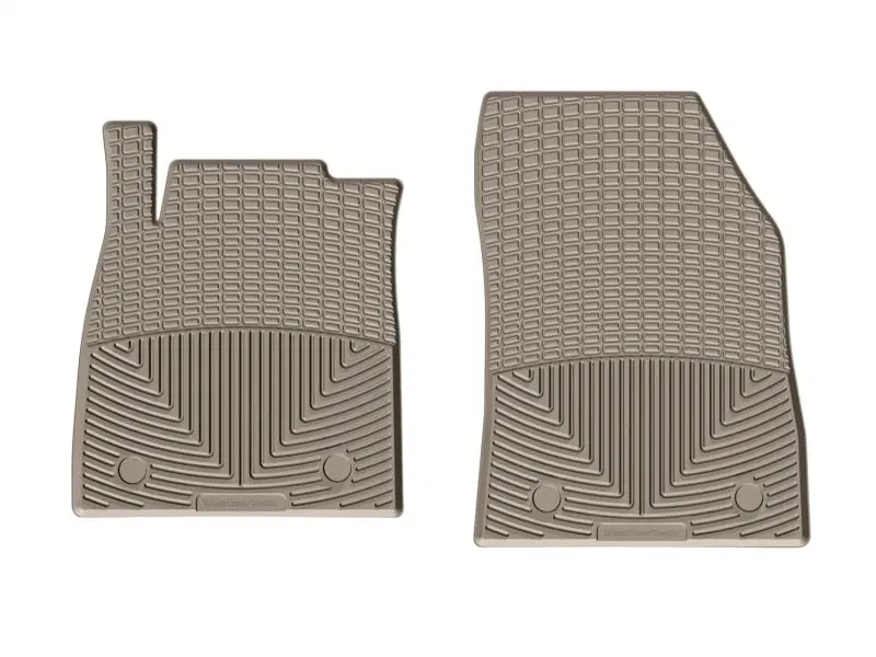 Weathertech 14+ Chevrolet Impala Front Rubber Mats - Tan 1