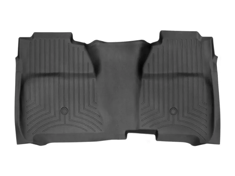 Weathertech 14+ Chevrolet Silverado 1500 / Gmc Sierra (Crew Cab) Rear Vinyl Floorliner - Black 1