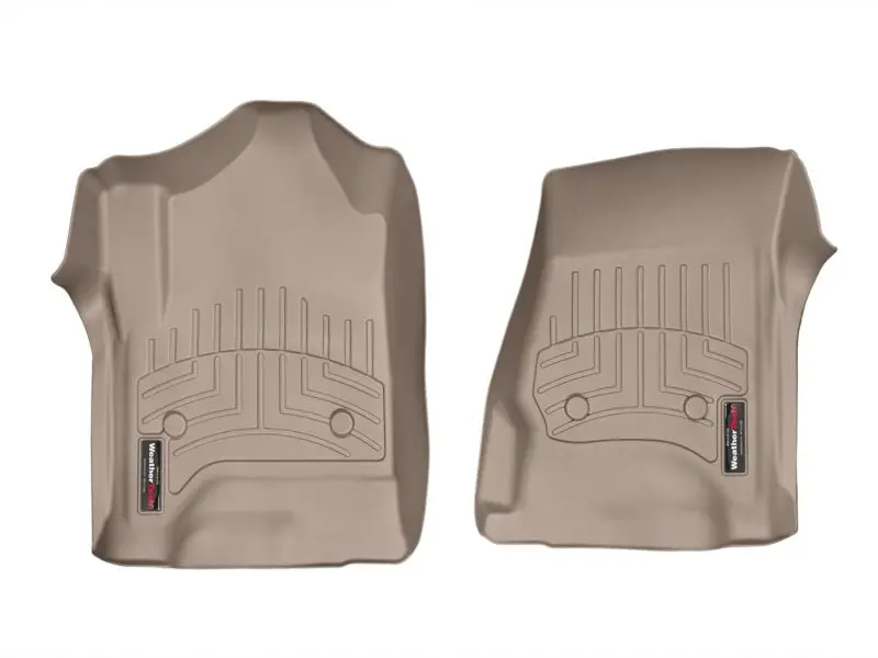 Weathertech 14+ Chevrolet Silverado/Gmc Sierra Crew And Double Cab Front Floorliners - Tan 1