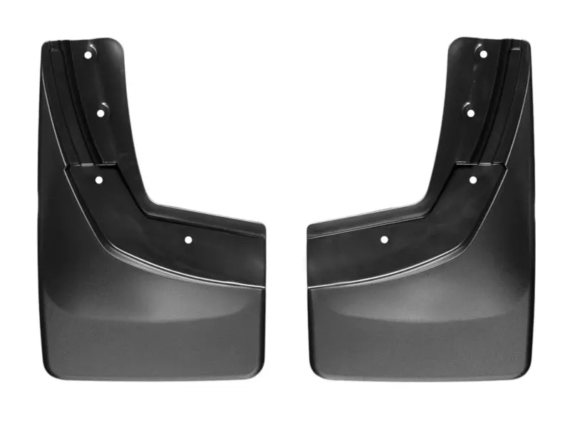 Weathertech 14+ Chevrolet Silverado No Drill Mudflaps - Black 1