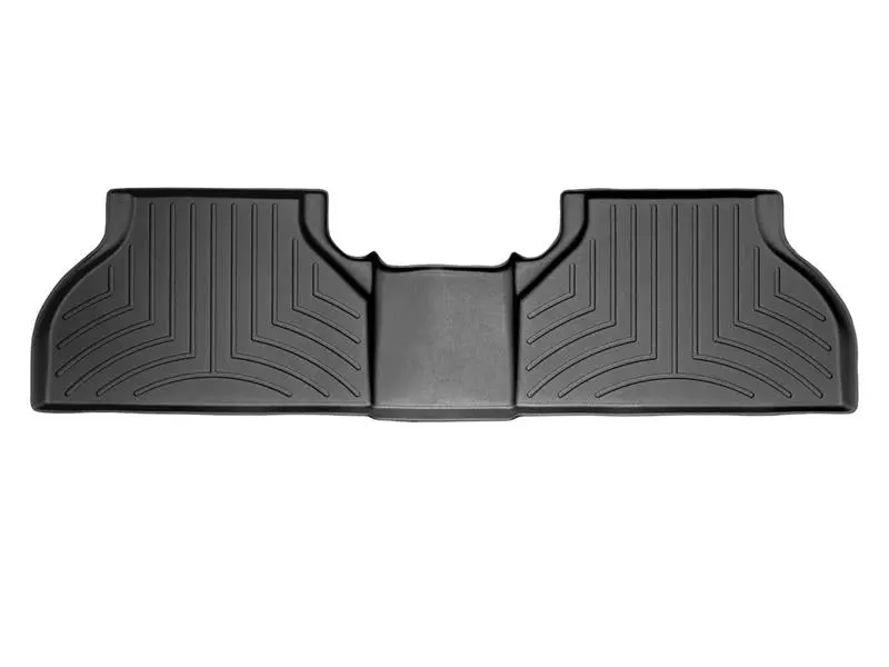Weathertech 14+ Chevrolet Silverado Rear Floorliner - Black 1