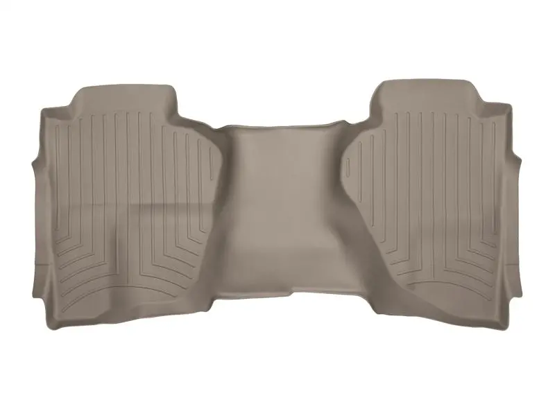 Weathertech 14+ Chevrolet Silverado Rear Floorliner - Tan 1