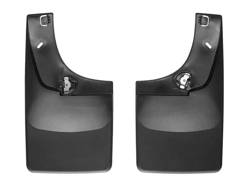 Weathertech 14+ Gmc Sierra/Sierra Denali No Drill Mudflaps - Black 1