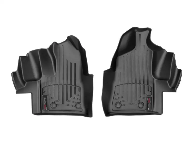 Weathertech 15-16 Ford Transit 150/250/350/Cargo Van Vinyl Front Floorliner - Black 1