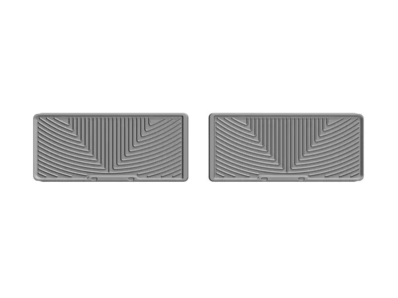Weathertech 15-20 Chevrolet Tahoe Rear Rubber Mats - Grey 1