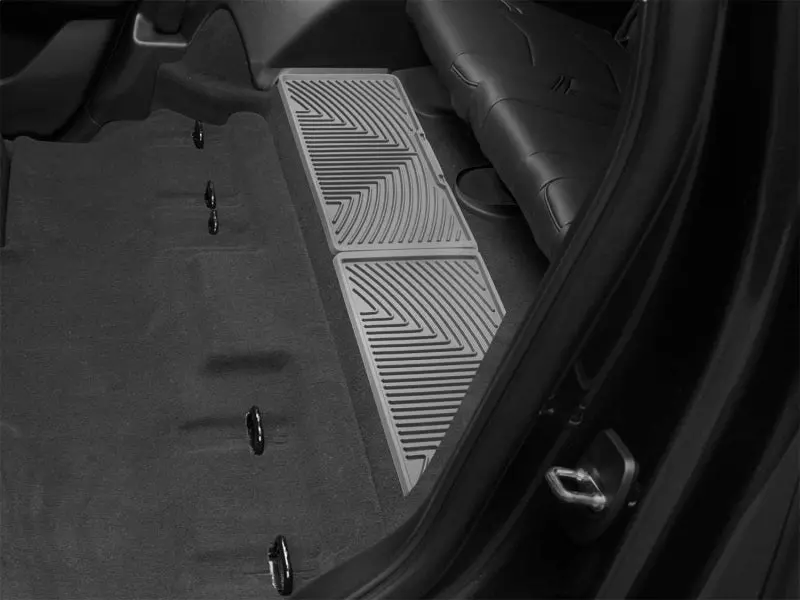 Weathertech 15-20 Chevrolet Tahoe Rear Rubber Mats - Grey 2