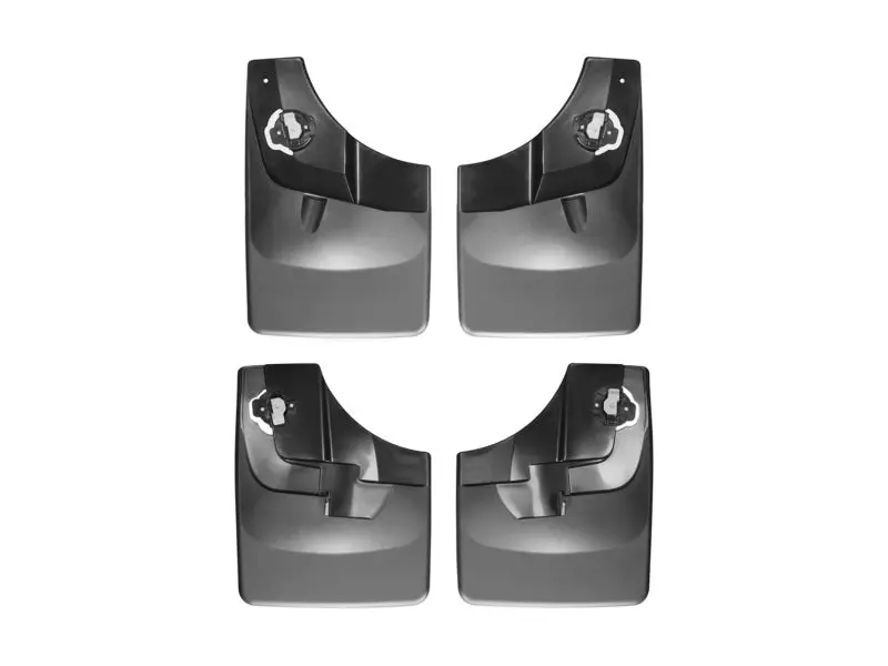 Weathertech 15-20 Ford F-150 (W/Fender Lip Molding) No Drill Mudflaps - Black 1