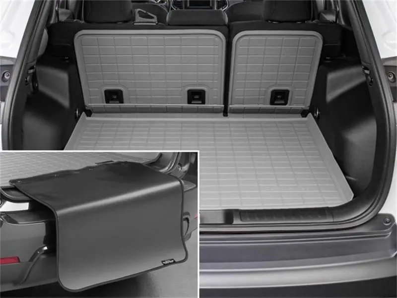 Weathertech 15-23 Ford Edge / 19-22 Edge St Seatback Cargo Liner Hp W/Bumper Protector - Grey 1