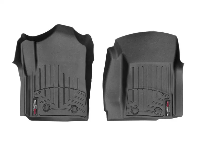 Weathertech 15+ Chevy Silverado 3500 Regular Cab W/O Floor Shift & No Pto Front Floorliners - Black 1
