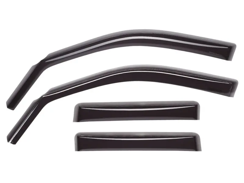 Weathertech 16-19 Chevrolet Cruze Front&Rear Side Window Deflectors - Dark Smoke 1