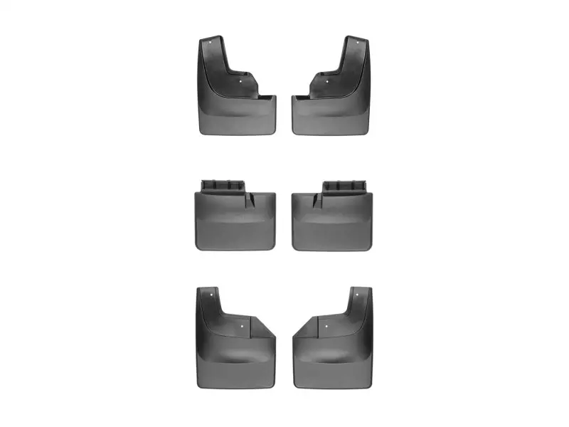 Weathertech 17-20 Ford F-150 Raptor No Drill Mudflaps - Black 1