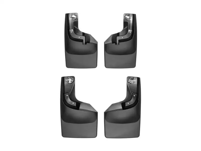 Weathertech 17-22 Ford F-250/F-350 W/O Fender Flares No Drill Mudflaps - Black 1