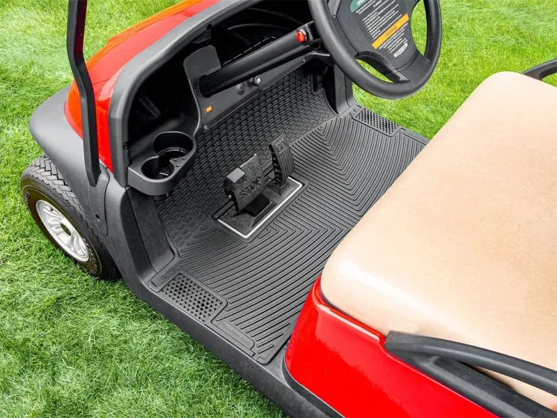 Weathertech 17-24 Yamaha Drive2 Golf Cart Mat - Black (Flat Box) 2