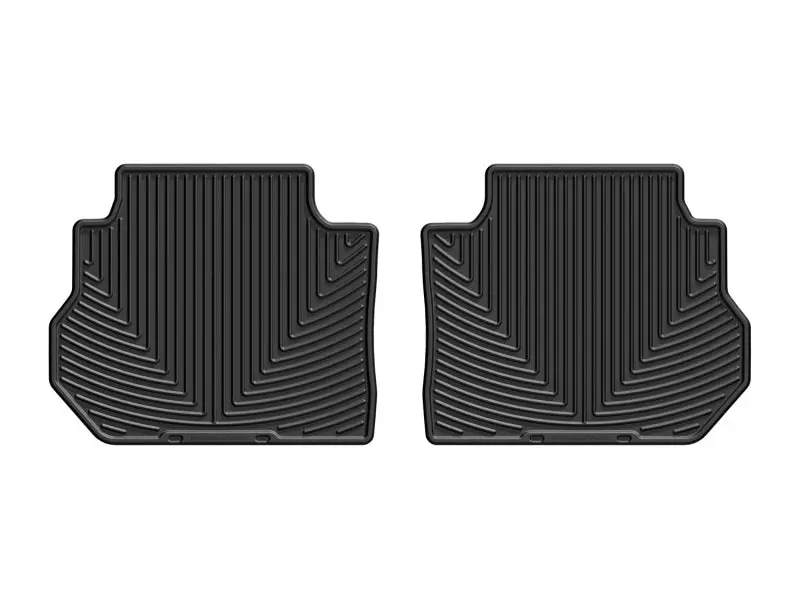 Weathertech 17+ Gmc Acadia / Acadia Denali Rear Rubber Mats - Black 1
