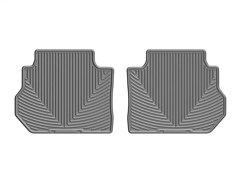 Weathertech 17+ Gmc Acadia / Acadia Denali Rear Rubber Mats - Grey 1