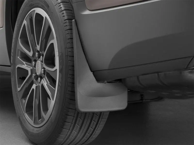 Weathertech 17+ Gmc Acadia/Acadia Denali (Works W/ All Terrain Package) No Drill Mudflaps - Black 2