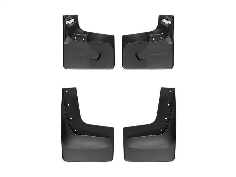 Weathertech 18-21 Ford Expedition Max No Drill Mudflaps - Black 1