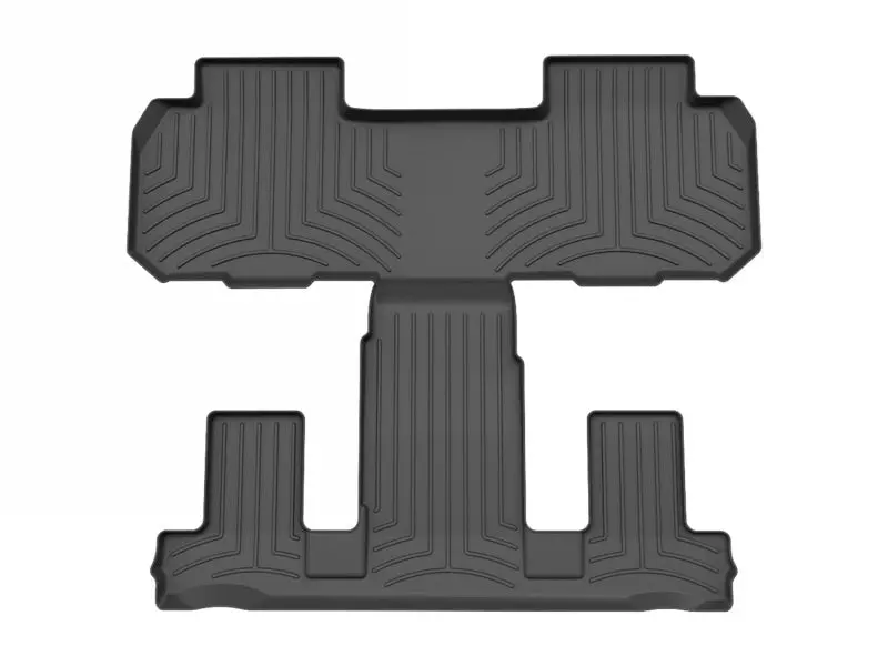 Weathertech 18-23 Chevrolet Traverse W/2Nd Row Bench Or Bucket Rear Floorliner Hp - Black 1