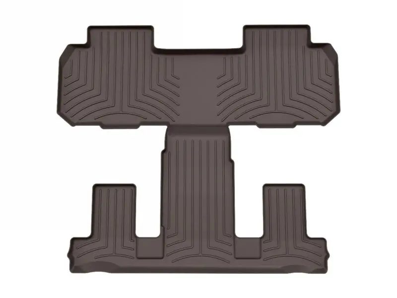 Weathertech 18-23 Chevrolet Traverse W/2Nd Row Bench Or Bucket Rear Floorliner Hp - Cocoa 1
