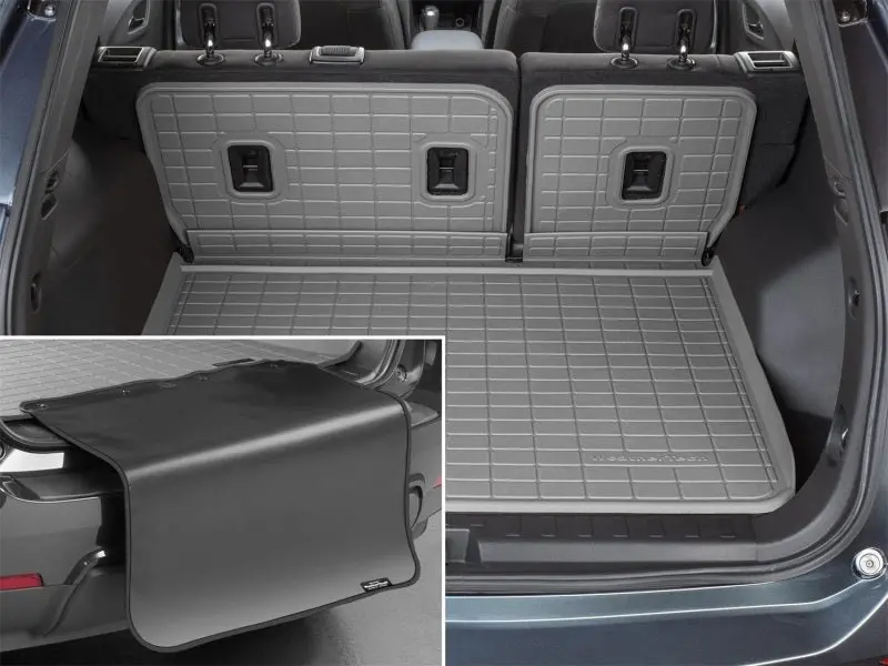 Weathertech 18-24 Gmc Terrain / Terrain Denali Seatback Cargo Liner Hp W/Bumper Protector - Grey 1