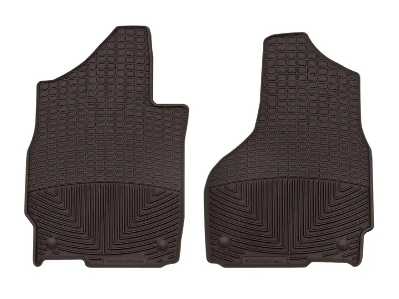 Weathertech 19-21 Dodge Ram Truck 2500/3500 Front Rubber Mats - Cocoa 1