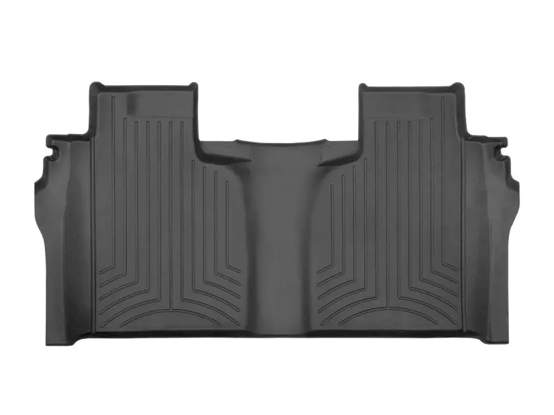 Weathertech 19-23 Chevrolet Silverado 1500 Crew Cab; Bucket Seating Rear Floorliner Hp - Black 1