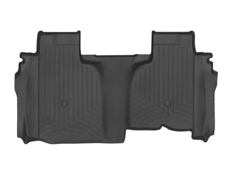 Weathertech 19-23 Chevy Silverado 1500 Double Cab W/ 1St Row Bucket Seats Rear Floorliner - Black 1