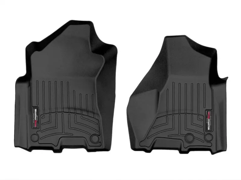 Weathertech 19-23 Ram 4500/5500 Vinyl Front Floorliner - Black (Crew Cab W/Pto) 1