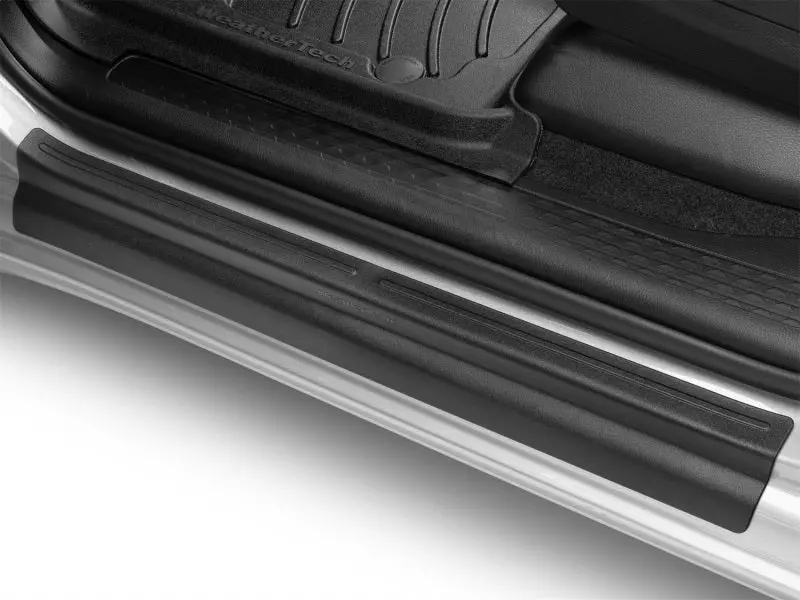 Weathertech 19-24 Dodge Ram 1500 Cc Sillprotector 4Pc Set - Black 1