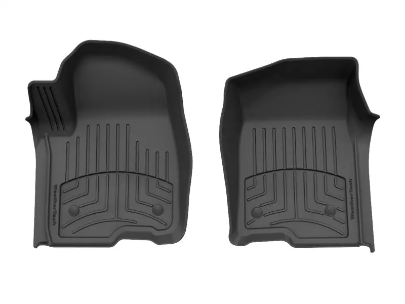 Weathertech 19-25 Chevy Silverado Crew Cab / Double Cab Front Floorliner Hp - Black 1