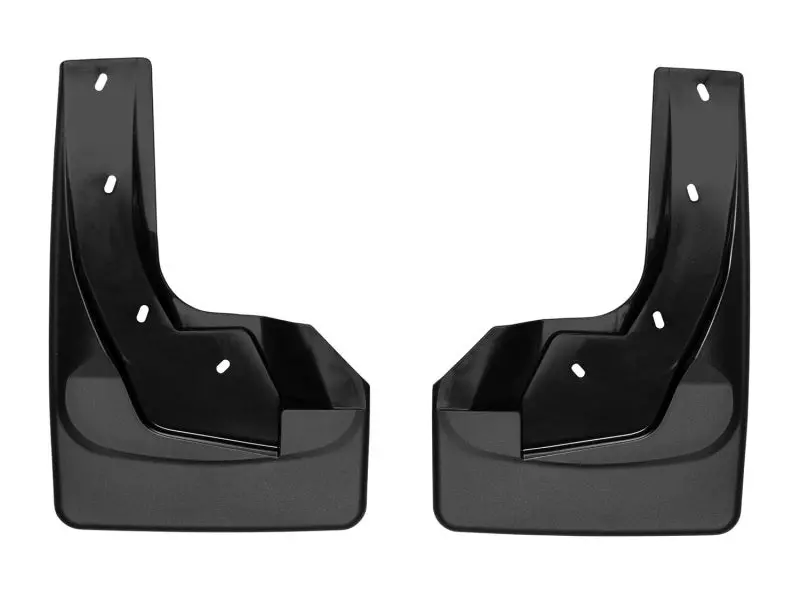 Weathertech 19+ Dodge Ram W/ Factory Flares Front No Drill Mudflaps - Black 1