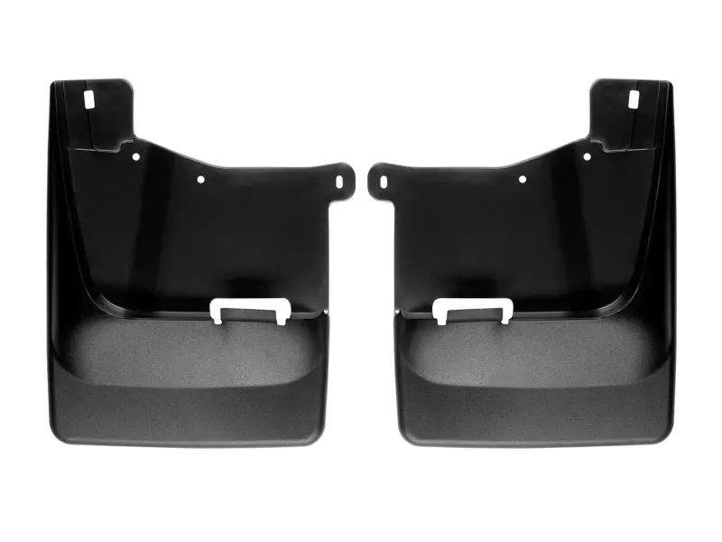 Weathertech 20-24 Chevrolet Silverado 2500Hd/3500Hd Front No Drill Mudflaps - Black 1