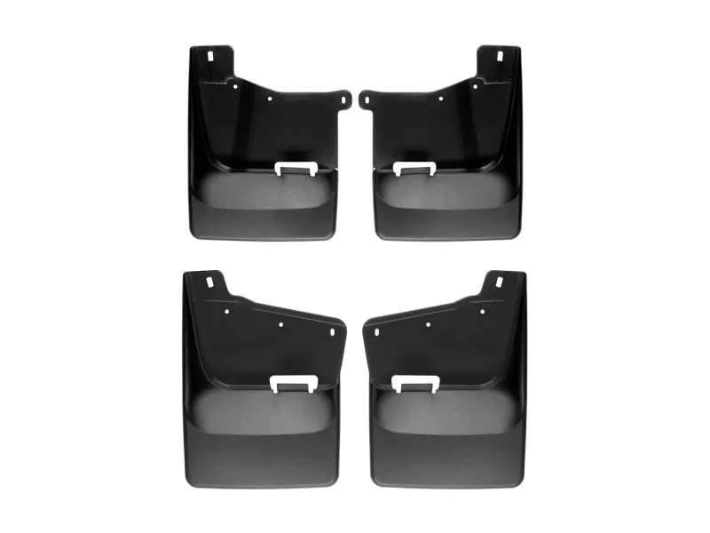 Weathertech 20-24 Chevrolet Silverado 2500Hd/3500Hd W/O Oe Splash Guards No Drill Mudflaps - Black 1