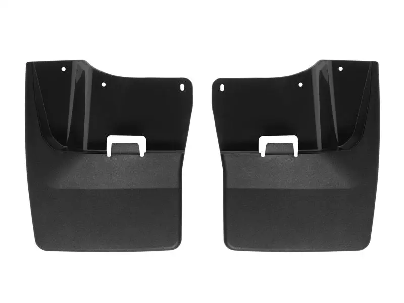 Weathertech 20-24 Gmc Sierra 2500Hd/3500Hd Front No Drill Mudflaps - Black 1