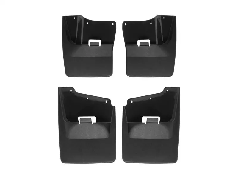 Weathertech 20-24 Gmc Sierra / Sierra Denali 2500Hd / 3500Hd No Drill Mudflaps - Black 1