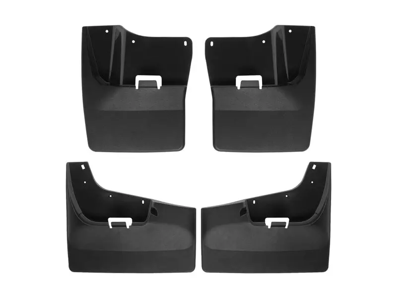 Weathertech 20-24 Gmc Sierra / Sierra Denali 2500Hd / 3500Hd No Drill Mudflaps - Black 1