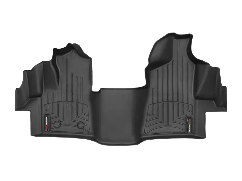Weathertech 20+ Ford Transit 150/250/350/Cargo Van Vinyl Front Floorliner - Black 1