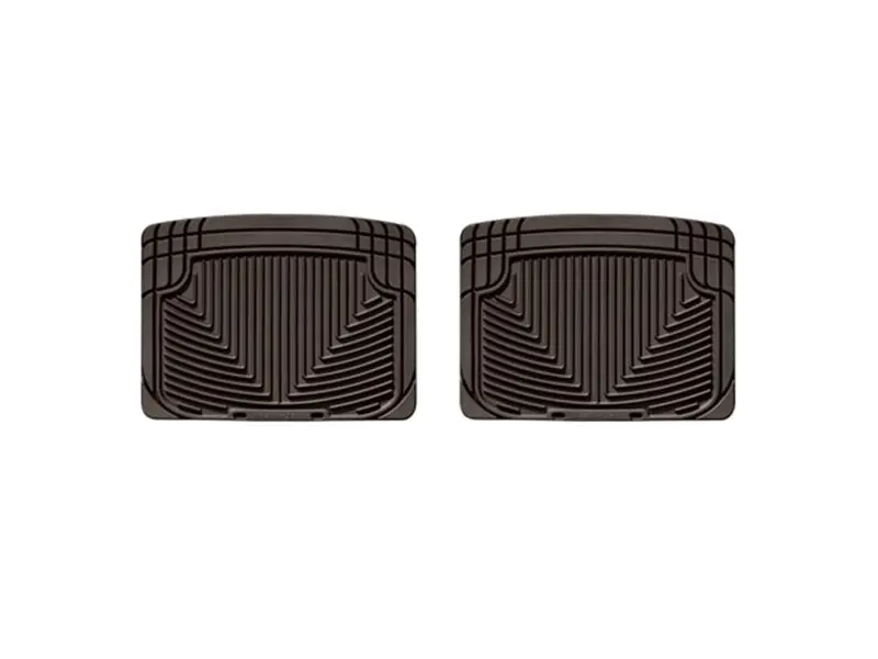 Weathertech 2002-2006 Cadillac Escalade Rear Rubber Mats - Cocoa 1