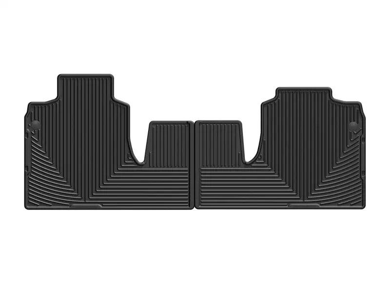 Weathertech 2006-2008 Dodge Ram Truck 2500/3500 Rear Rubber Mats - Black 1