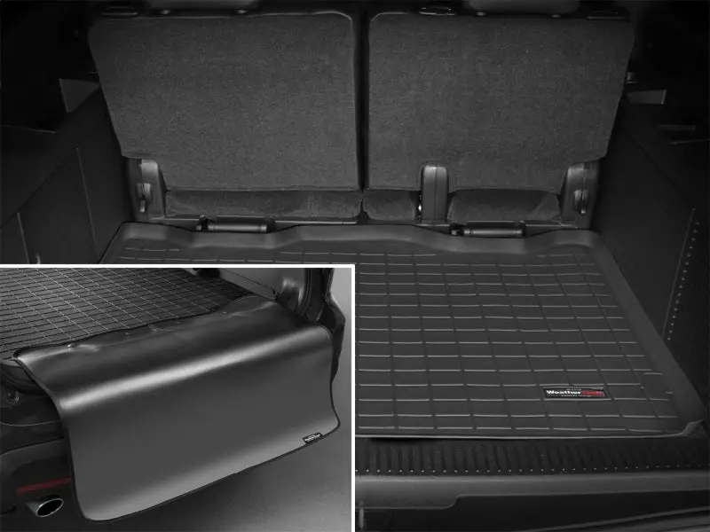 Weathertech 2007-2013 Cadillac Escalade Esv Cargo With Bumper Protector - Black 1
