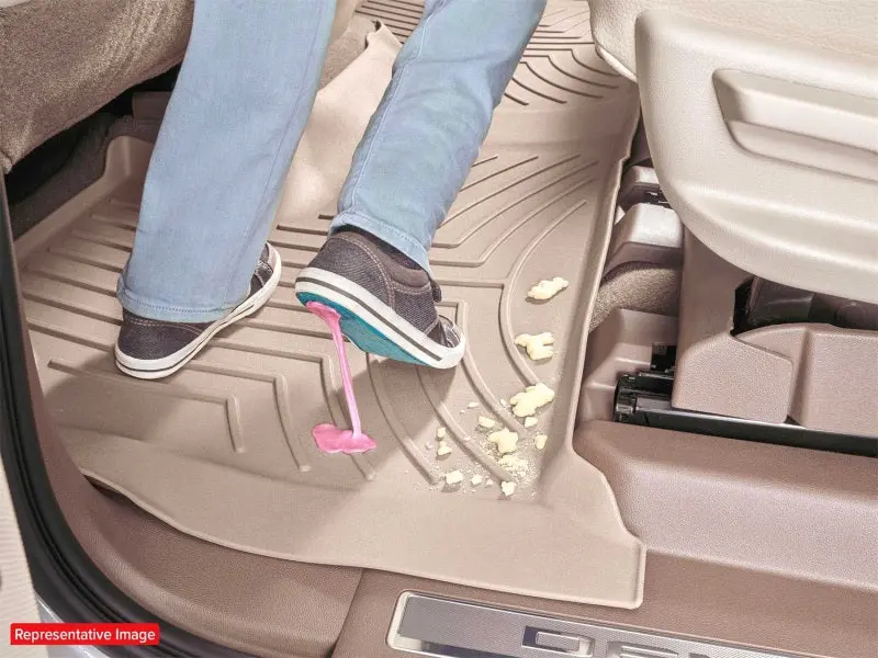 Weathertech 2008+ Buick Enclave Front Floorliner Hp - Cocoa 2