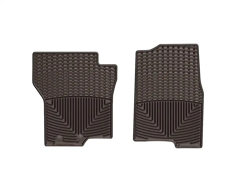 Weathertech 2011-2014 Ford Expedition Front Rubber Mats - Cocoa 1