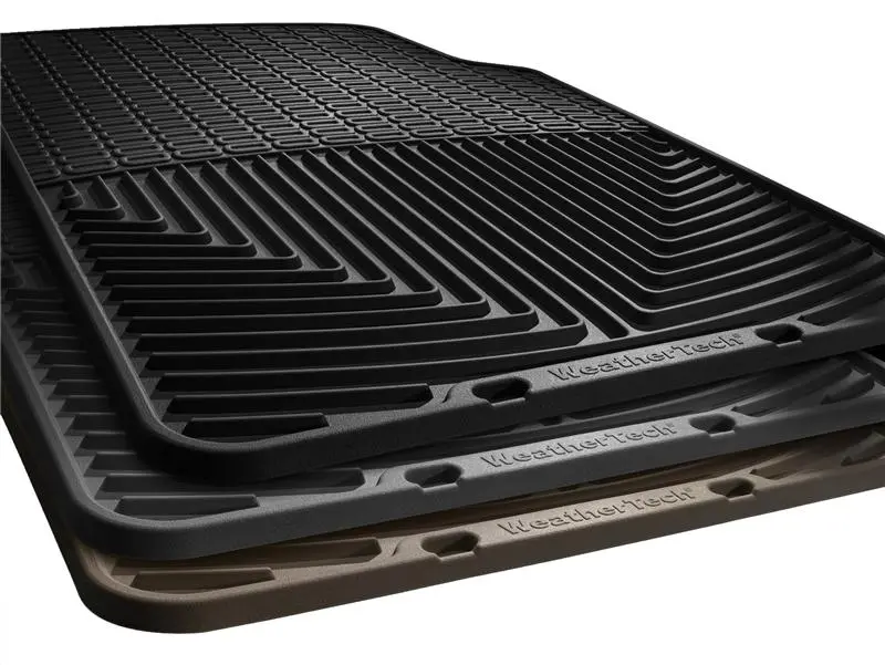 Weathertech 2011-2016 Ford F-250/F-350/F-450/F-550 Front Rubber Mats - Cocoa 2
