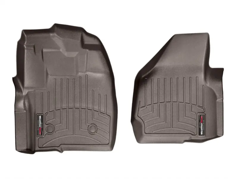 Weathertech 2012-2016 Ford F-250/F-350/F-450/F-550 Front Floorliner - Cocoa 1