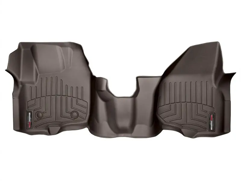 Weathertech 2012-2016 Ford F-250/F-350/F-450/F-550 Front Floorliner - Cocoa 1