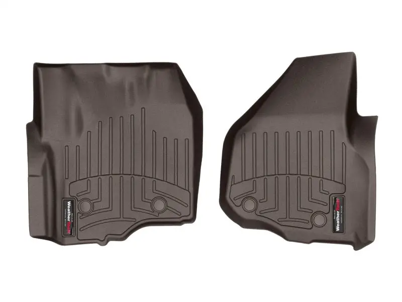 Weathertech 2012-2016 Ford F-250/F-350/F-450/F-550 Front Floorliner - Cocoa 1