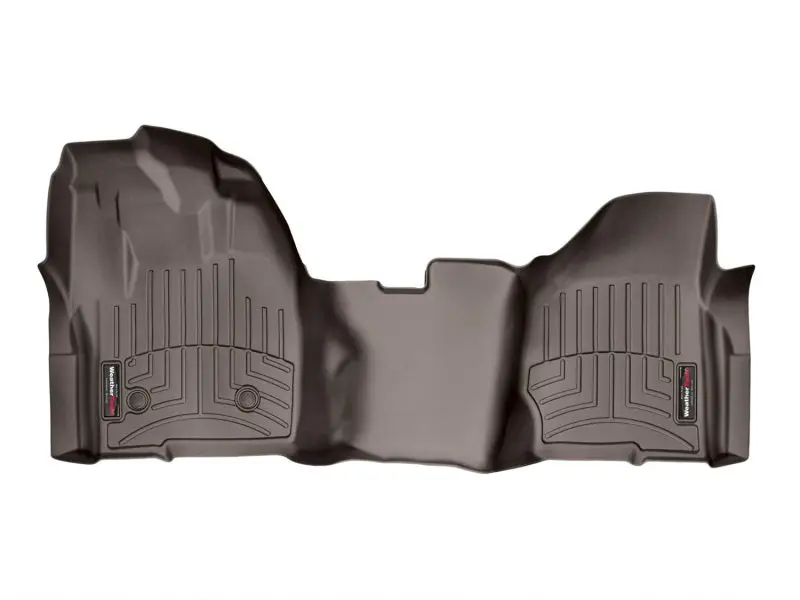 Weathertech 2012-2016 Ford F-250/F-350/F-450/F-550 Front Floorliner - Cocoa 2