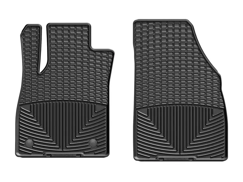 Weathertech 2013-2019 Chevrolet Trax Front Rubber Mats - Black 1